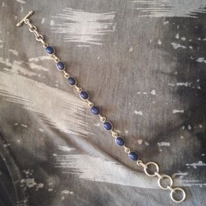 Sterling Silver & Lapis Lazuli bracelet